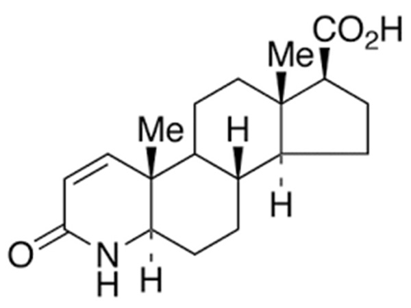 acido 4-aza-5α-androstan-3-oxo-17β-carbossilico